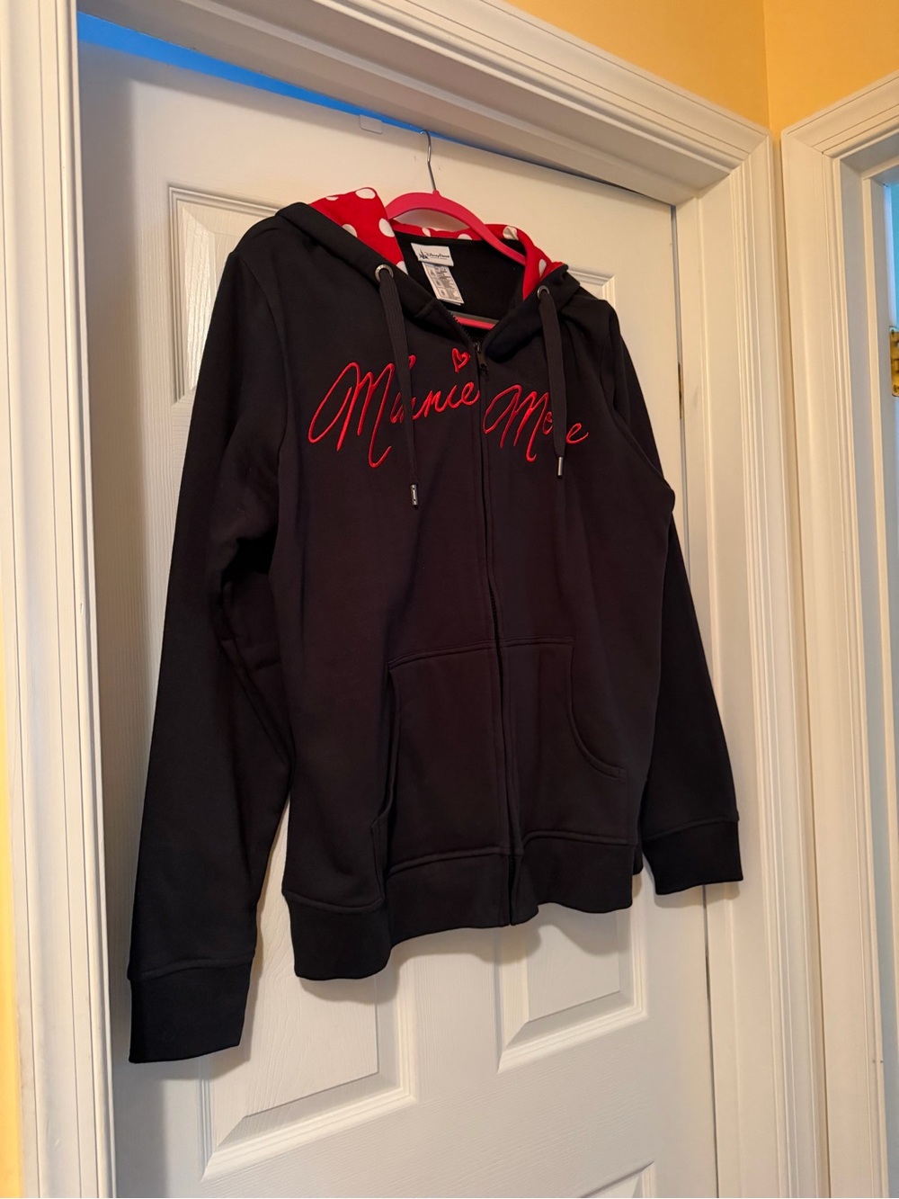 NWT Disney Park Minnie Mouse Hooded Sweatshirt